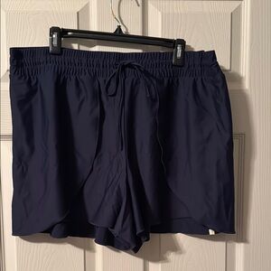 Women's Navy Blue Swim Shorts
